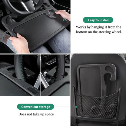 Compact Car Laptop Tray Table