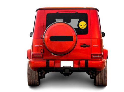 Funny Car Emoji Decals