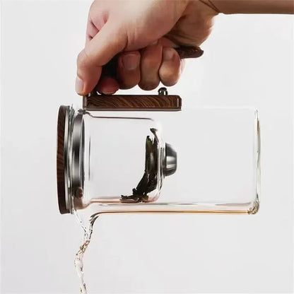 Simple Spill Free Glass Tea Infuser