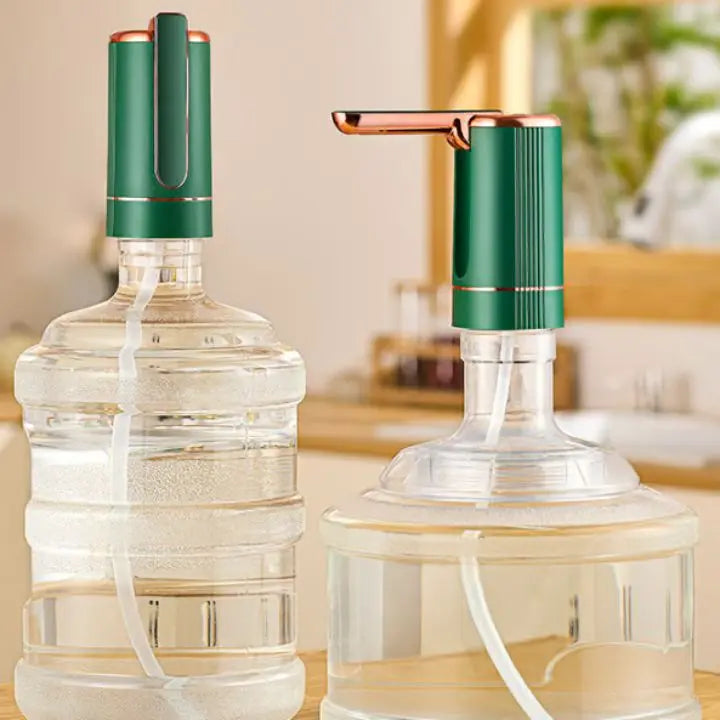 Easy Water Bottle Pump - Portable & Battery Powered