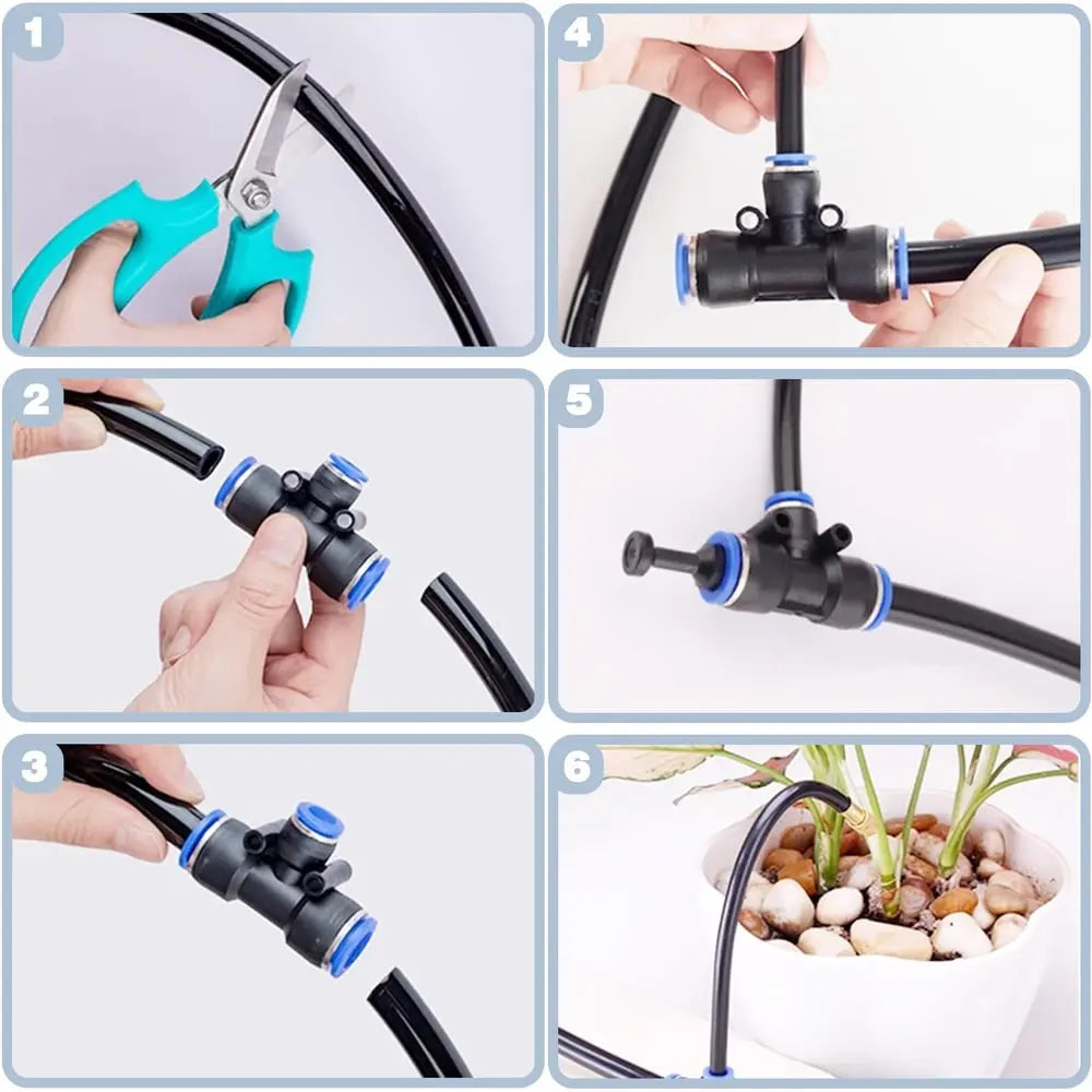 Easy Garden Watering Kit Saves Time and Water