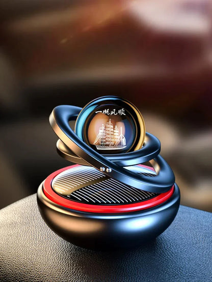 Premium Solar Car Air Freshener with 360° Scent