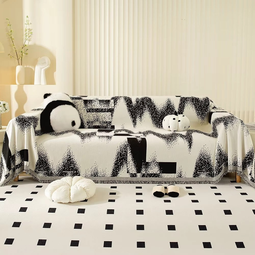 Modern Soft Chenille Couch Slipcover - Luxicro