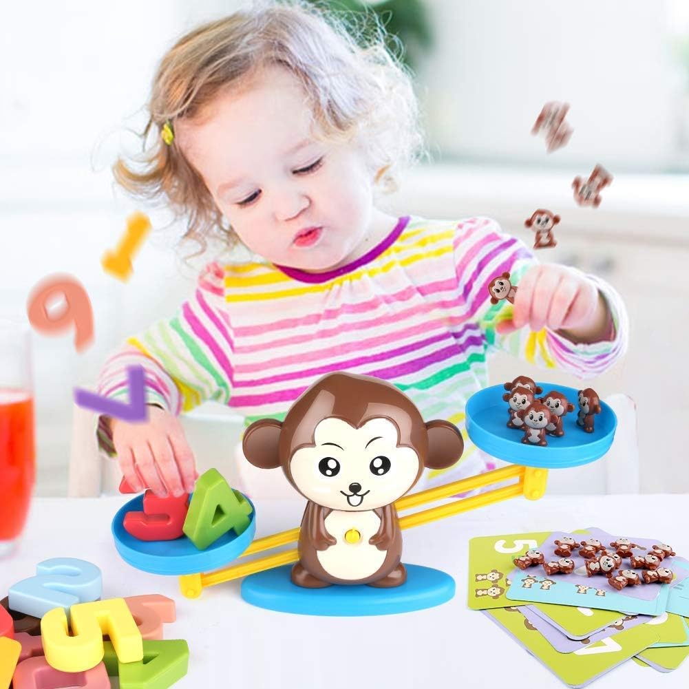 Fun Childrens Monkey Seesaw Scale