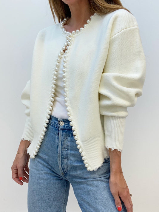 Cozy Oversized Women's Sweater Cardigan - Luxicro