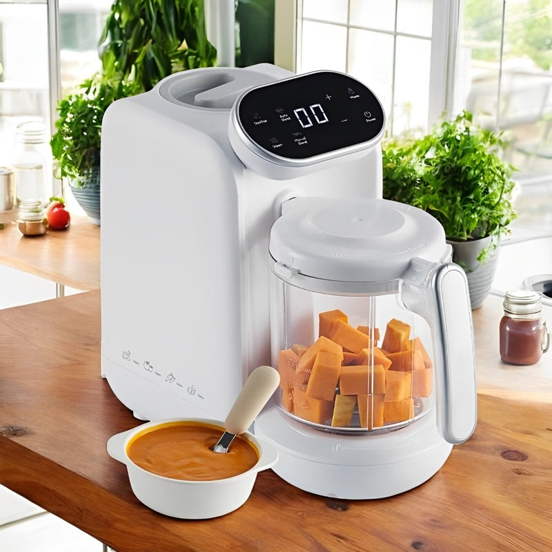 Baby Food Processor with Easy Safety Lock - Luxicro