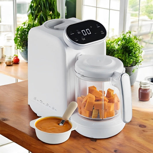 Baby Food Processor with Easy Safety Lock - Luxicro