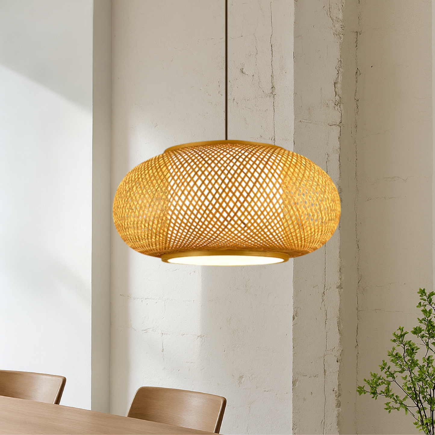 Natural Bamboo Pendant Lamp
