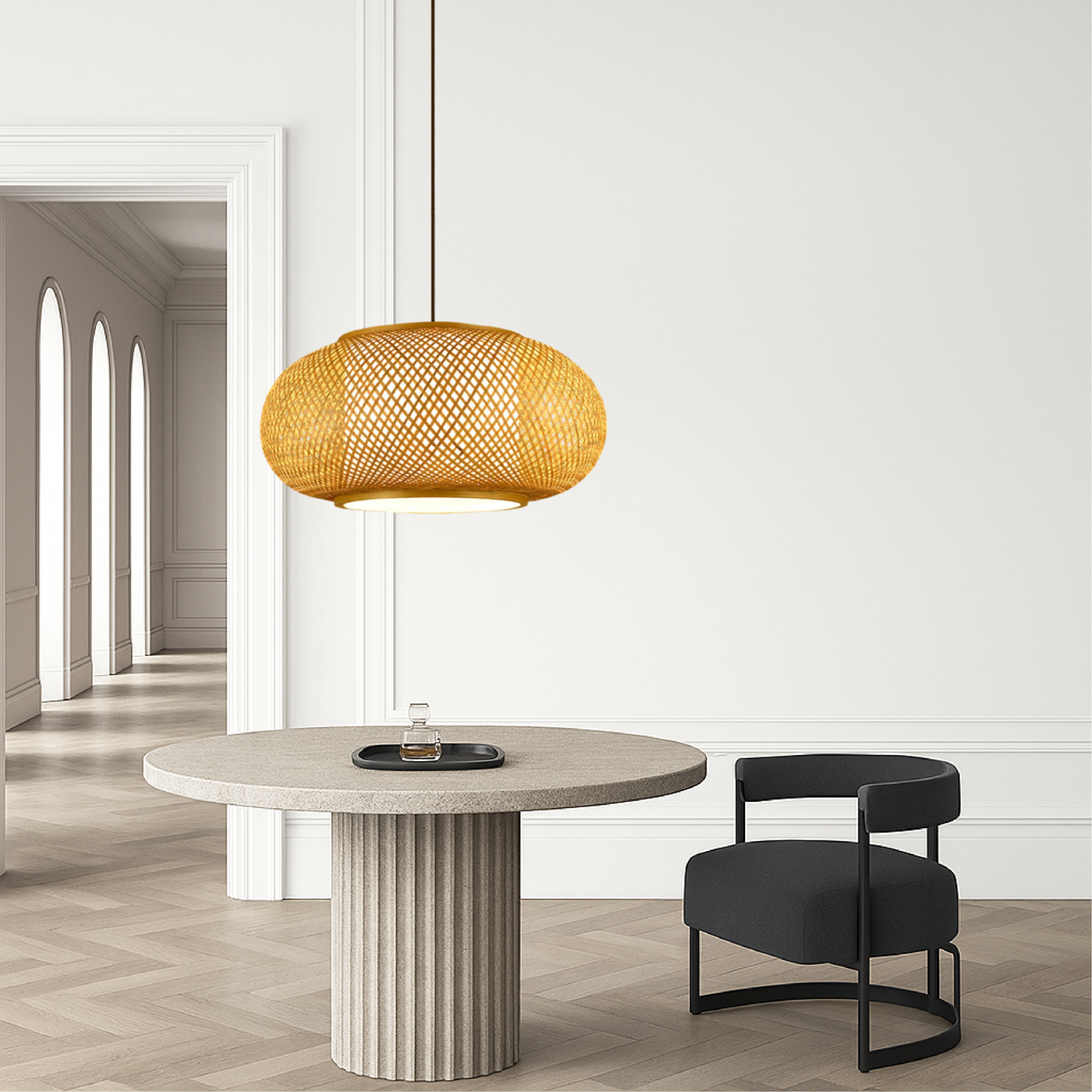 Natural Bamboo Pendant Lamp