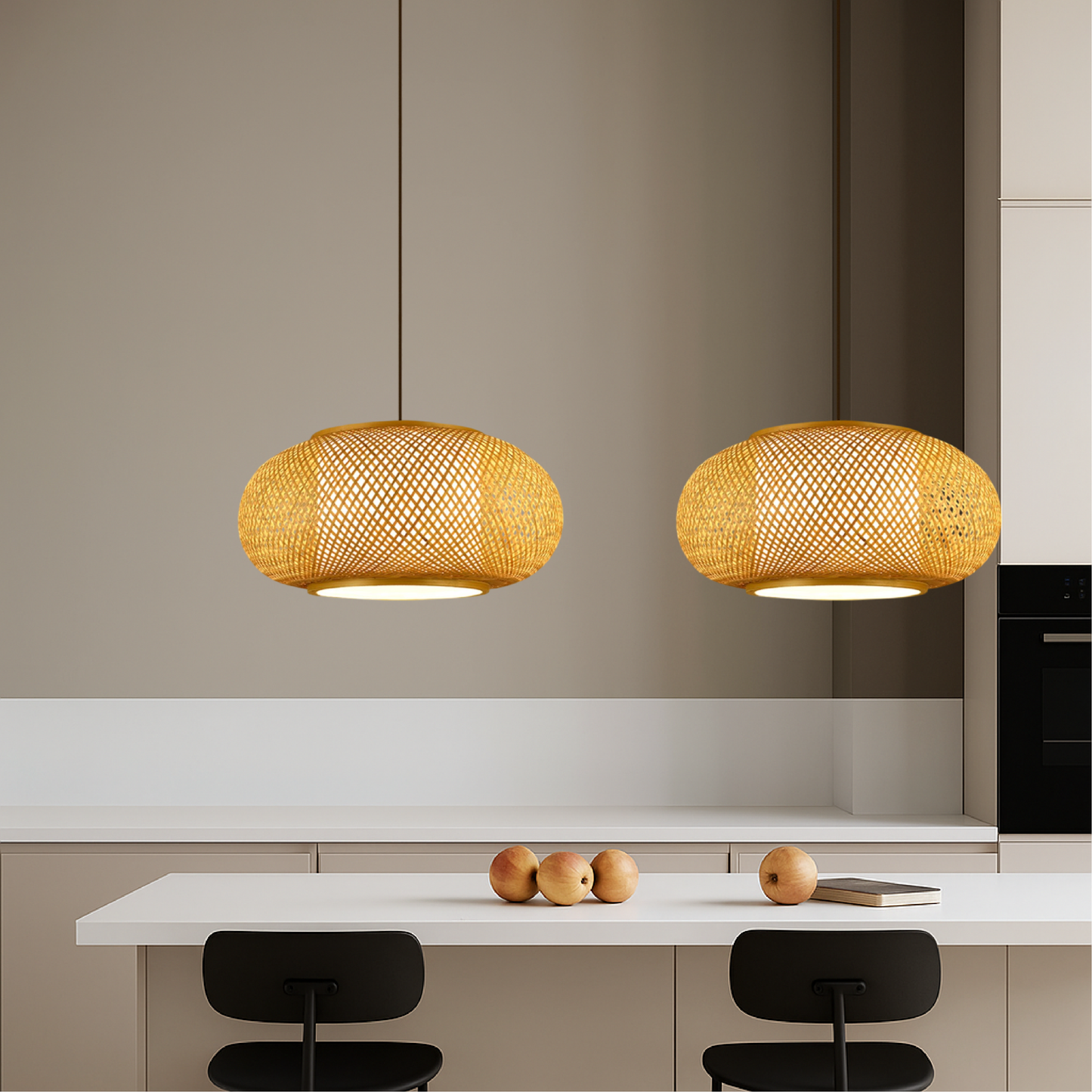 Natural Bamboo Pendant Lamp