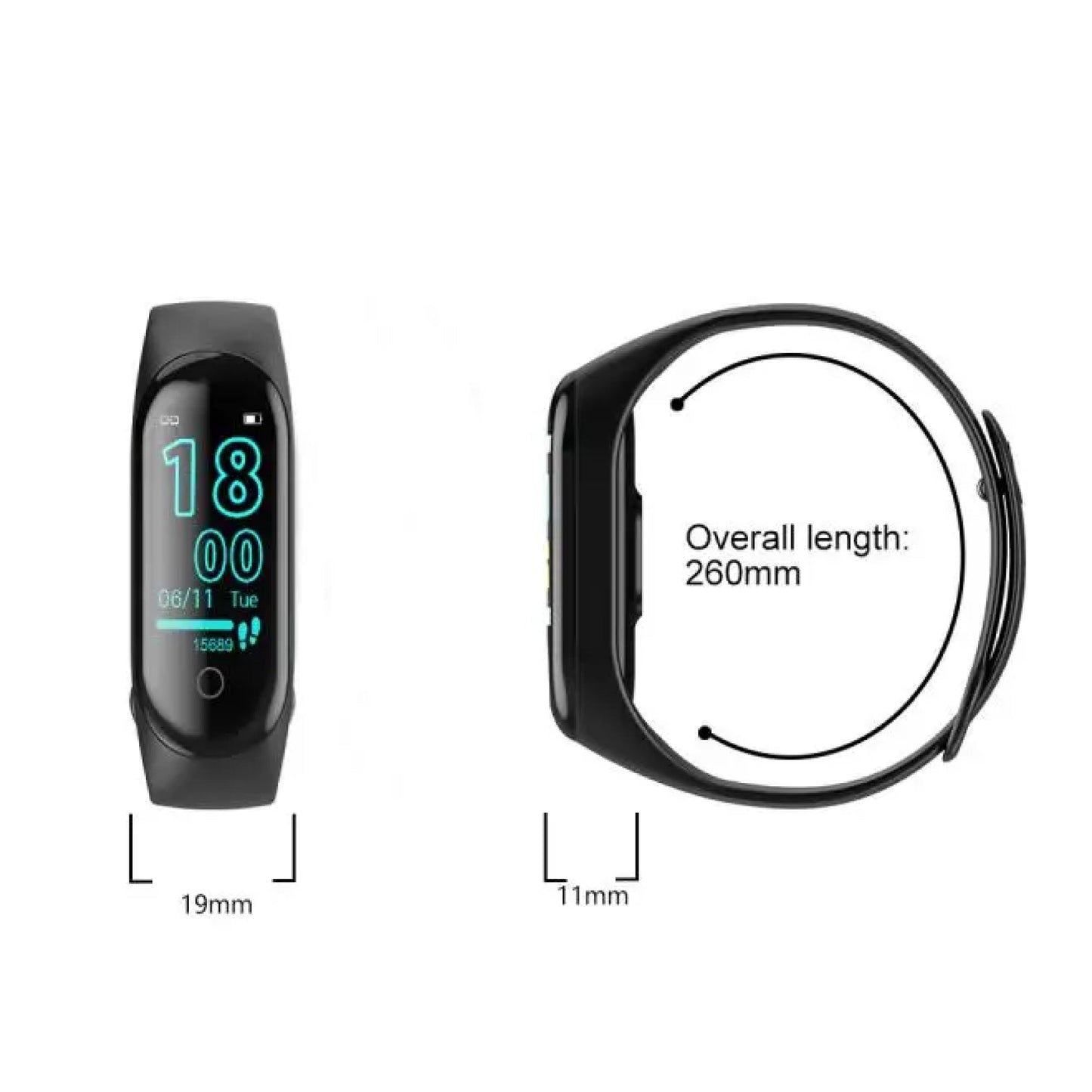 Advanced Smart Watch with BP and Pulse Tracker