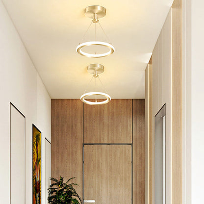 Stylish Circular LED Overhead Light Fixture
