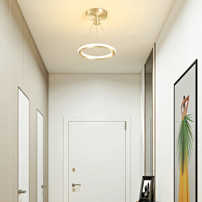 Stylish Circular LED Overhead Light Fixture