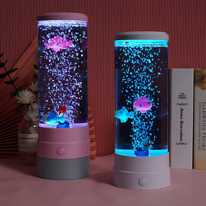 Calming Multicolor Fish Tank Desk Lamp