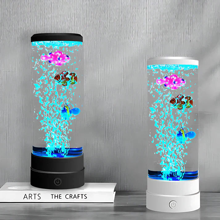 Calming Multicolor Fish Tank Desk Lamp