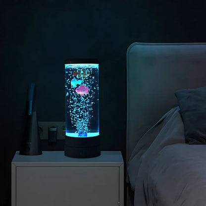 Calming Multicolor Fish Tank Desk Lamp