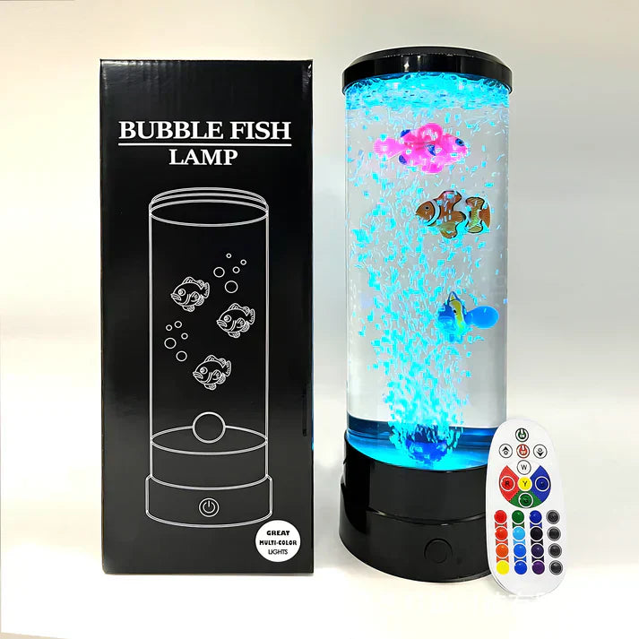 Calming Multicolor Fish Tank Desk Lamp