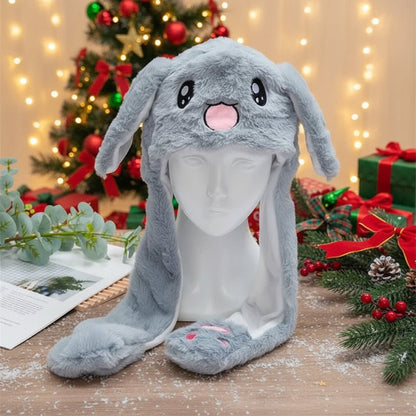 Cute Bunny Hat with Soft Ears and Plush Fabric