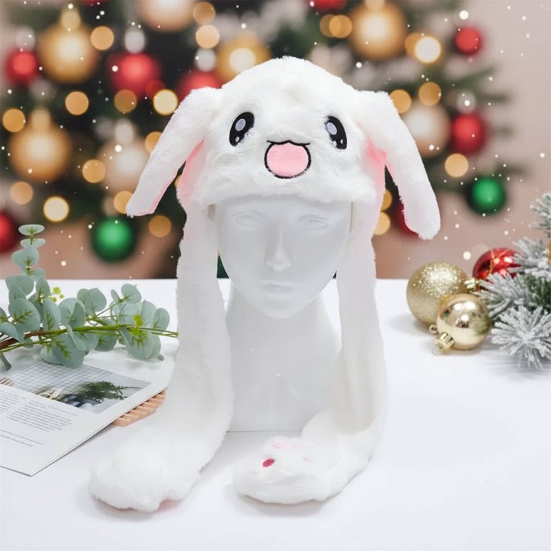 Cute Rabbit Winter Hat with Soft Ears