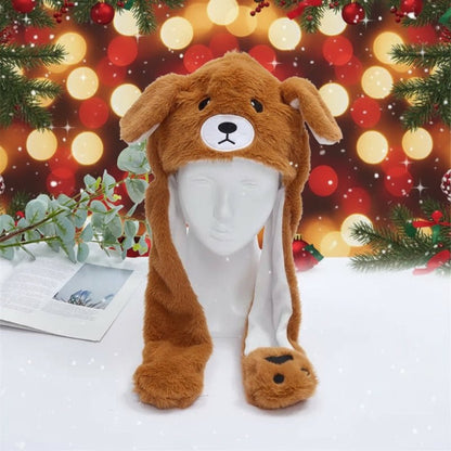 Cute Rabbit Winter Hat with Soft Ears