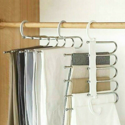 5 in 1 Folding Storage Rack Hanger