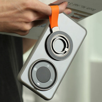 Adjustable Metal Phone Ring Holder with Strong Magnet Grip