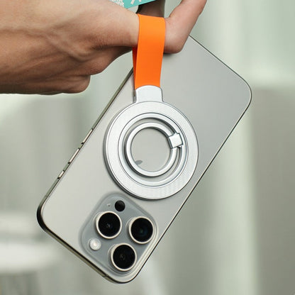 Adjustable Metal Phone Ring Holder with Strong Magnet Grip