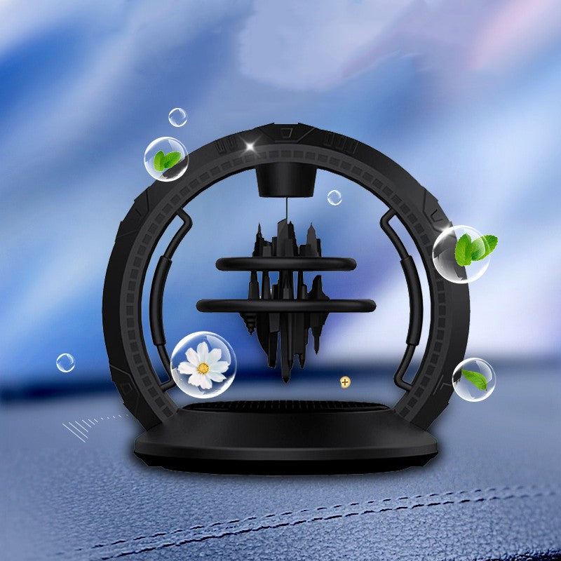 Portable Car Air Freshener Diffuser with Solar Power