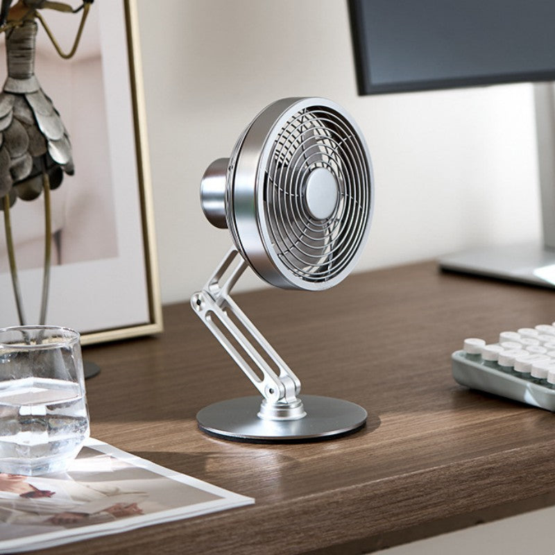 Small Personal 360 Degree Table Fan - Luxicro