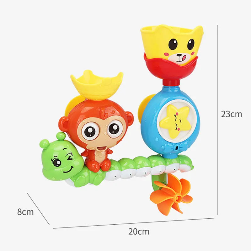Colorful Kids Bath Toys Set - Luxicro