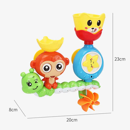 Colorful Kids Bath Toys Set - Luxicro