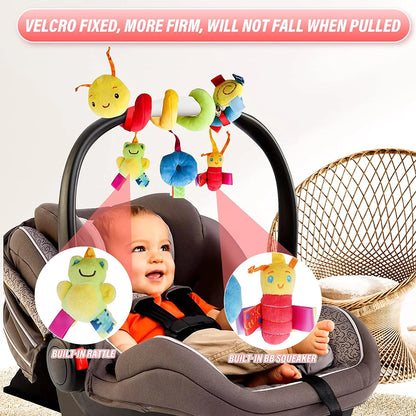 Fun Spiral Toy for Stroller and Car Seat