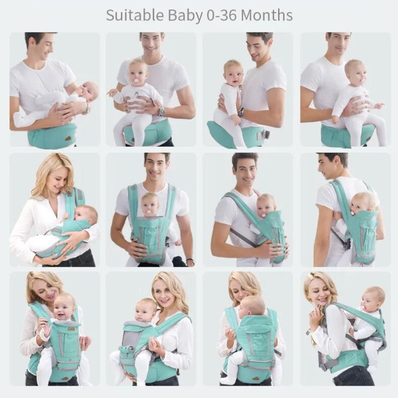 Versatile 3-in-1 Baby Sling Carrier