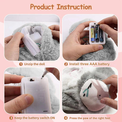 Cuddly Soft Plush Rabbit Toy