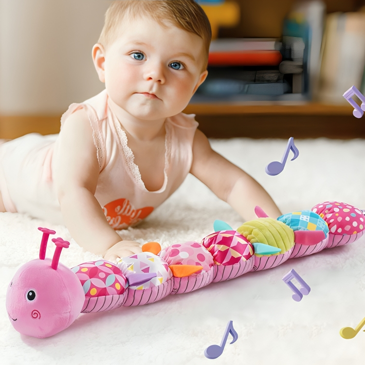 Soft Musical Baby Toy with Crinkle Sounds