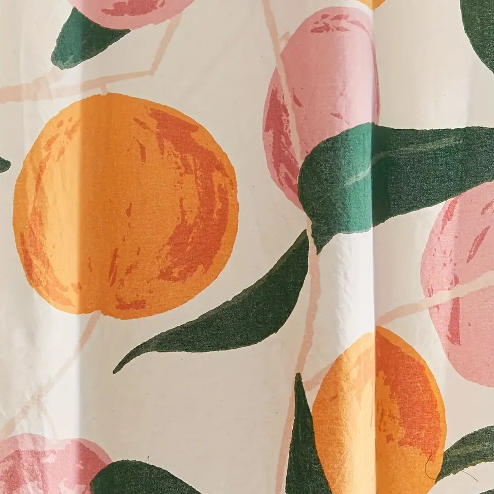 Decorative Flower Shower Curtain - Elegant Bath Decor - Luxicro