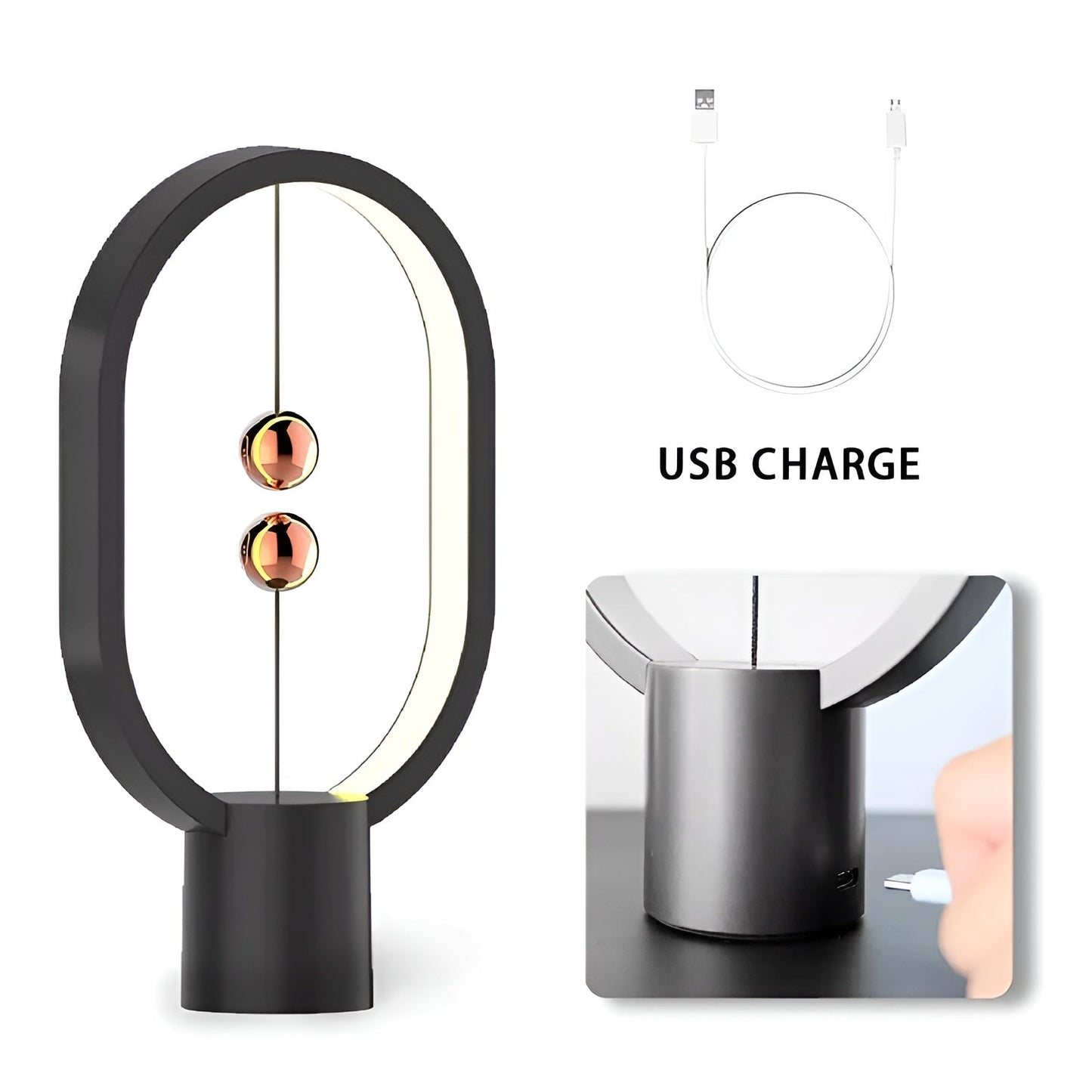 Compact USB LED Office Lamp