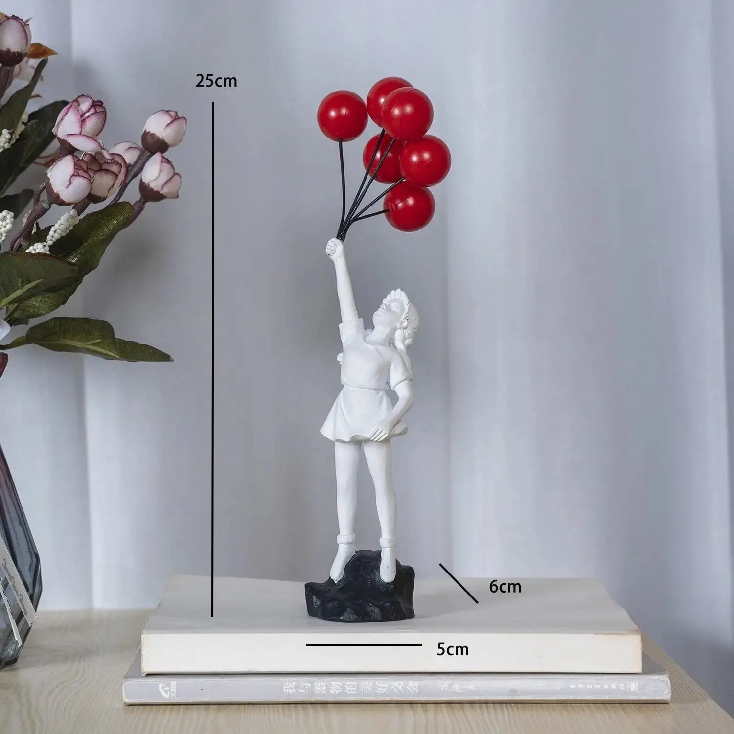 Unique Urban Art Flying Girl Statue - Luxicro