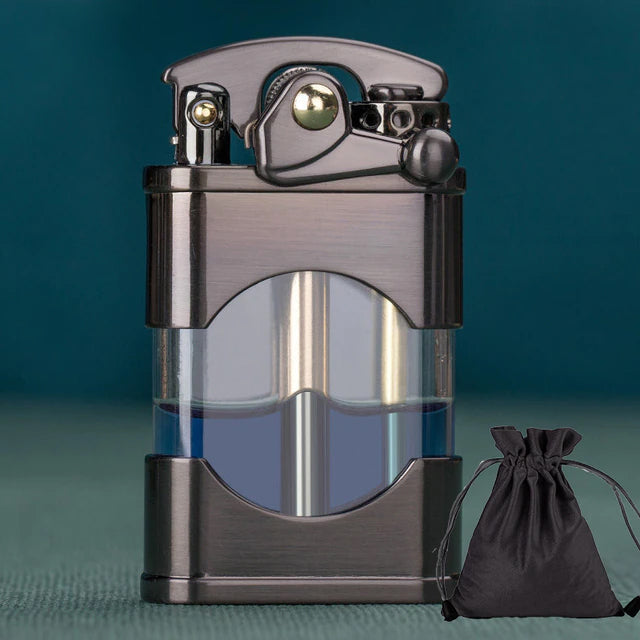 Slim Classic Silver Pocket Lighter