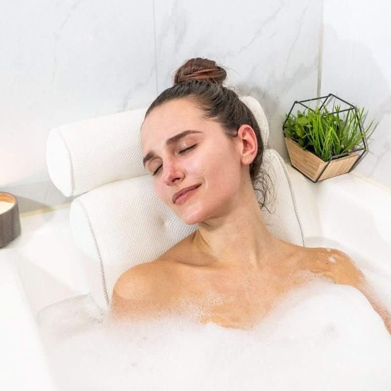 Comfortable Bathtub Pillow for Neck Support