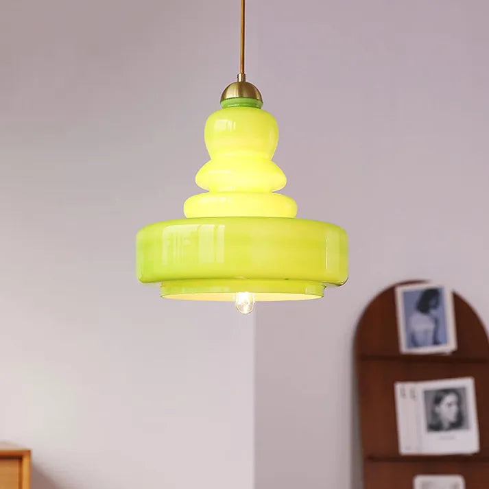Beautiful Pendant Glass Ceiling Lamp