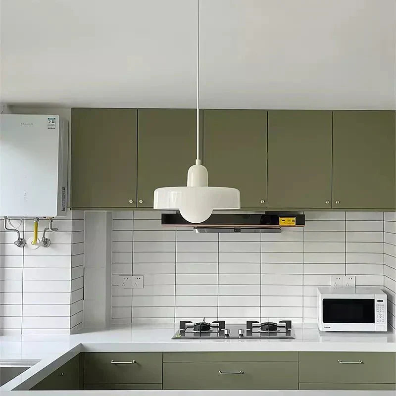 Vibrant Colored Glass Hang Ceiling Light Fixture