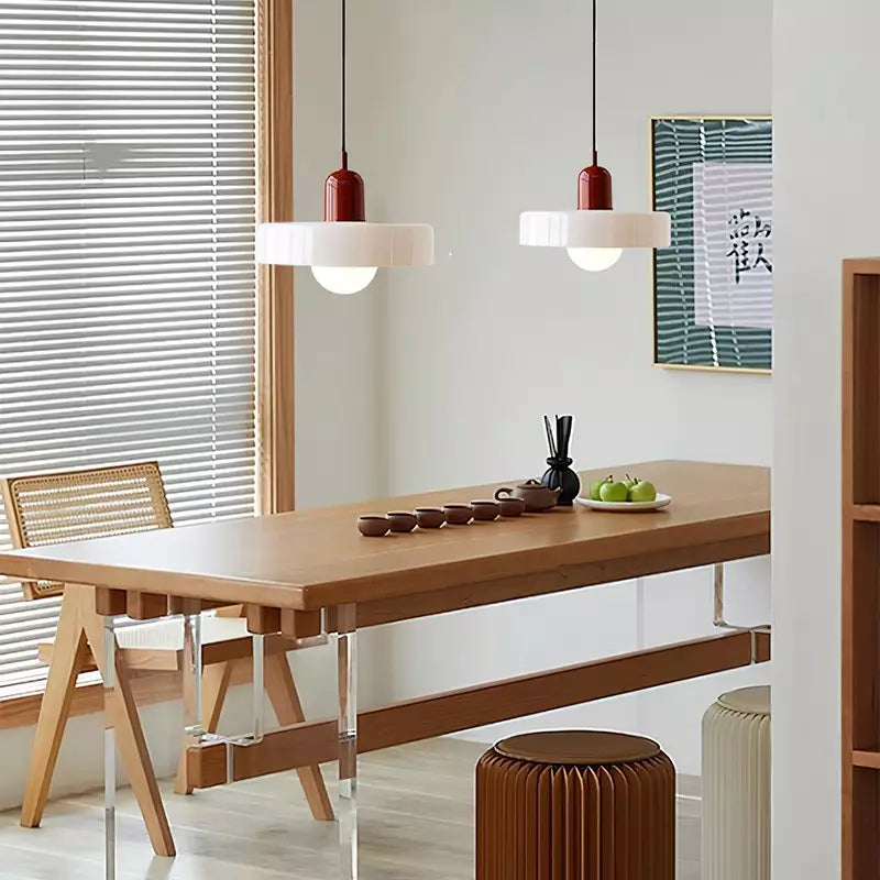 Vibrant Glass Pendant Light in Modern Design