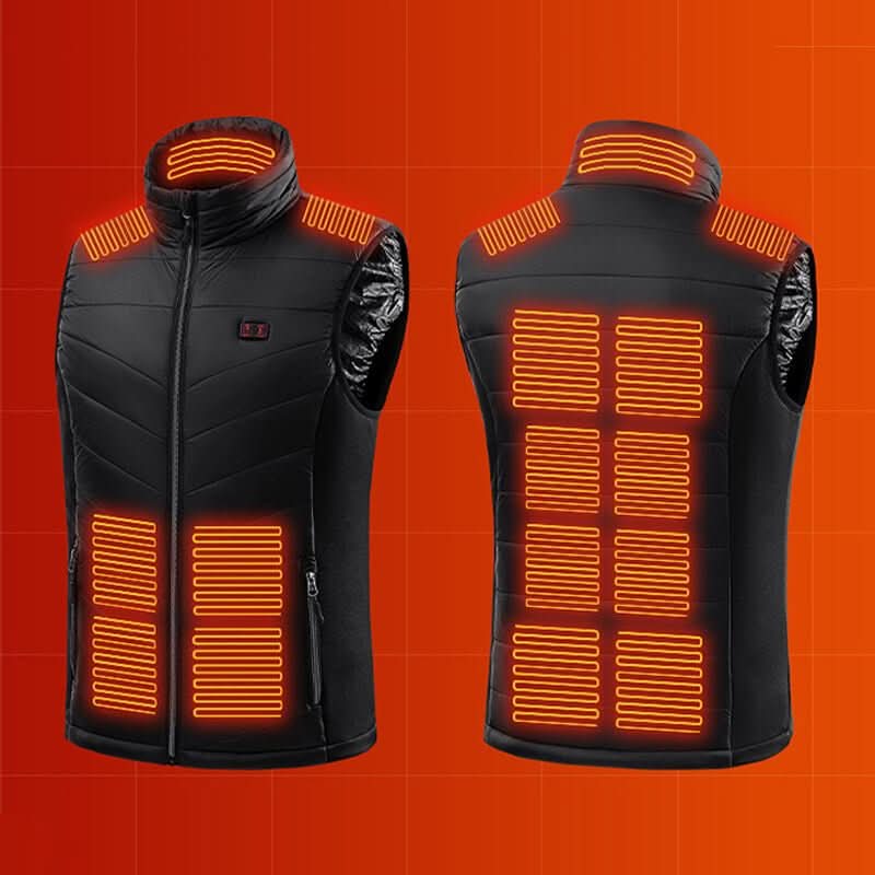 Cozy Heated Vest with Multiple Heat Options
