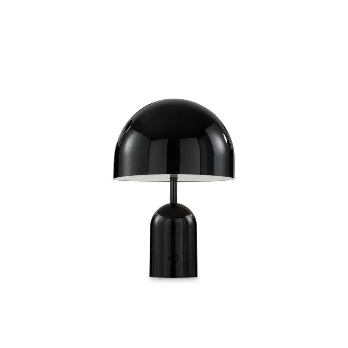Sleek Metal Table Lamp with Chrome Base