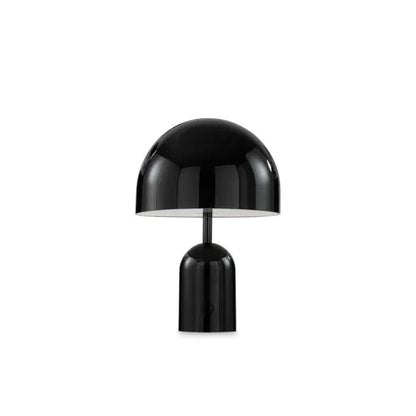 Sleek Metal Table Lamp with Chrome Base