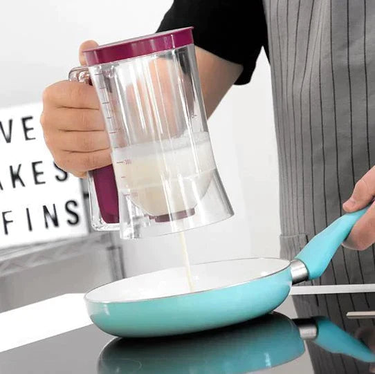 Easy Bake Batter Pourer for Pancakes & Cupcakes