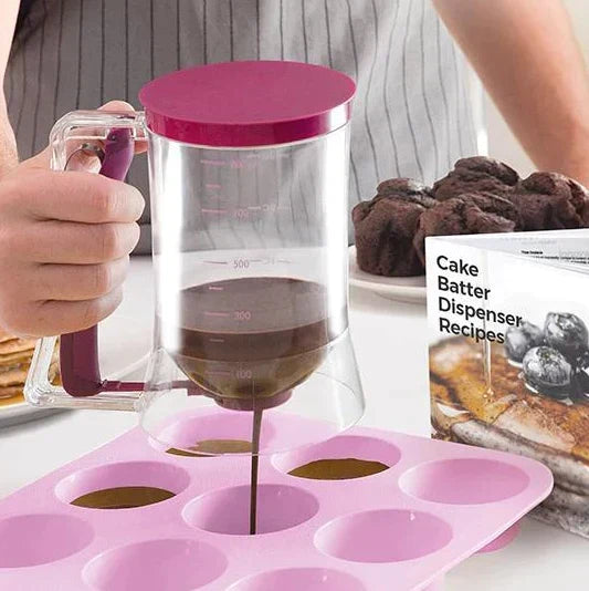 Easy Bake Batter Pourer for Pancakes & Cupcakes
