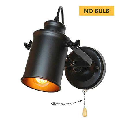 Retro Metal Wall Light