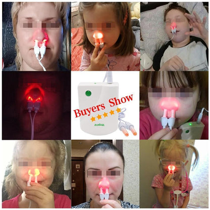 Nasal Relief Infrared Therapy Device